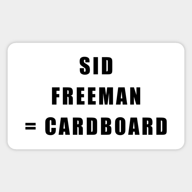 Cardboard Sticker by Fortified_Amazement